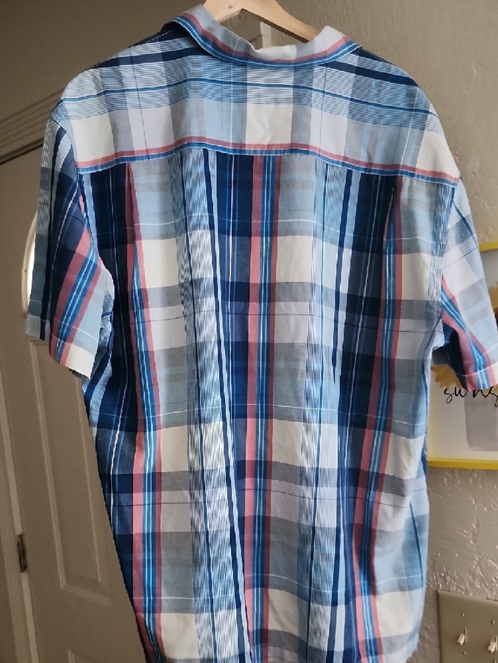 Tommy Bahama Island Zone Silk Blend Plaid Camp Shirt XL Tropical Coastal Preppy - Picture 4 of 9